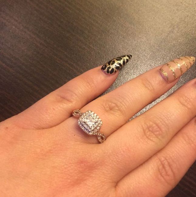 SHOW OFF YOUR RINGS LADIES!! I wanna see that bling!!!