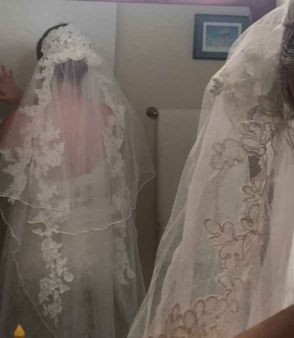 Use mom's veil?