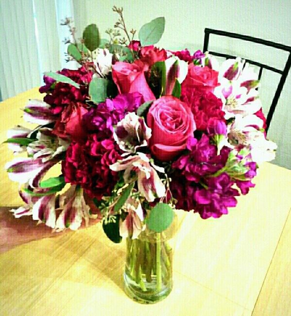 Is any one making their own bridal bouquet?