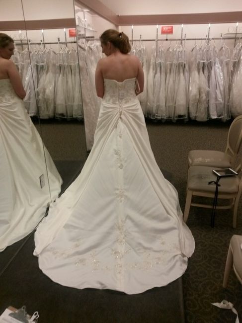 Bustled dresses!