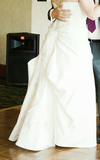Bustled dresses!