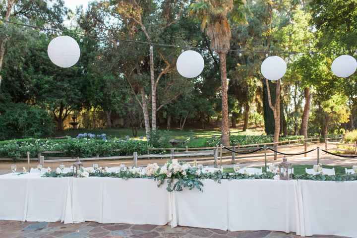 Huge Head table ideas