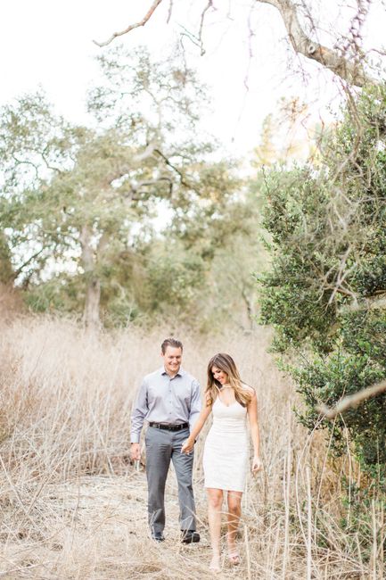 Formal engagement pictures
