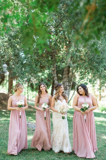 Did you let your BM's pick the dress?