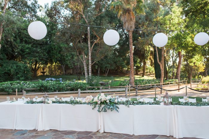 Huge Head table ideas