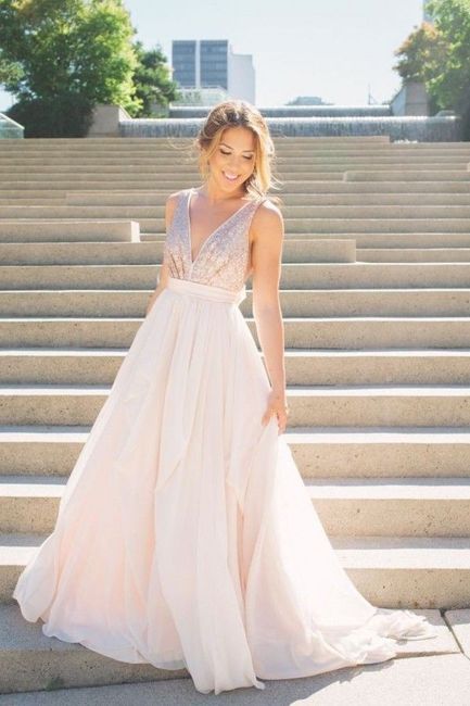 Show us your....blush gown!