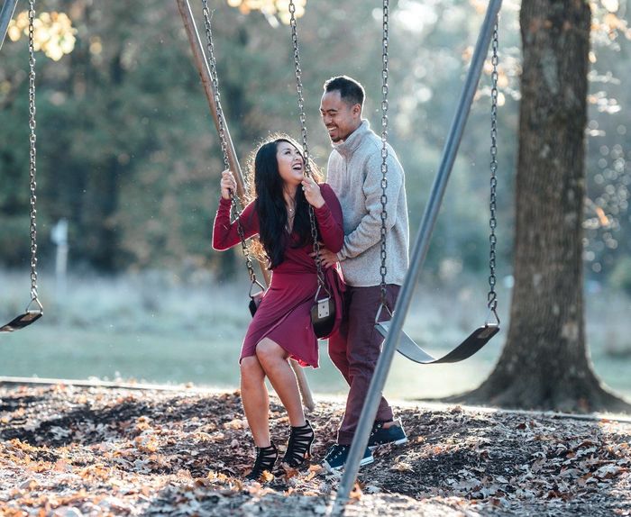 Engagement photos and double chins 9