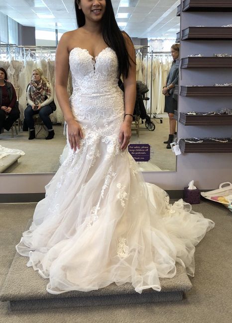 Said yes to the dress! 2