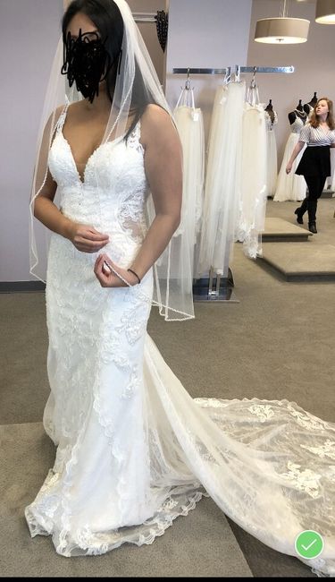 Said yes to the dress! 1