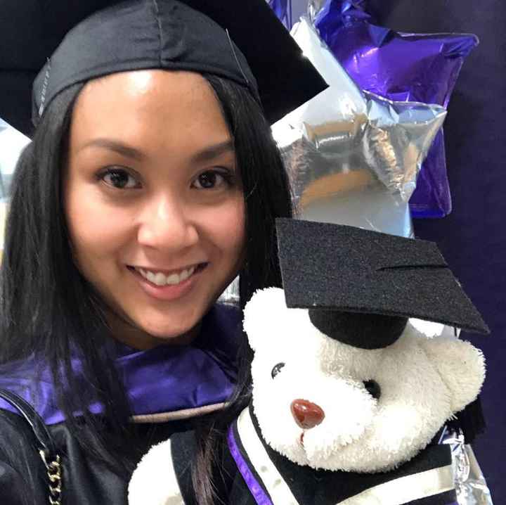 Grad photo- little makeup