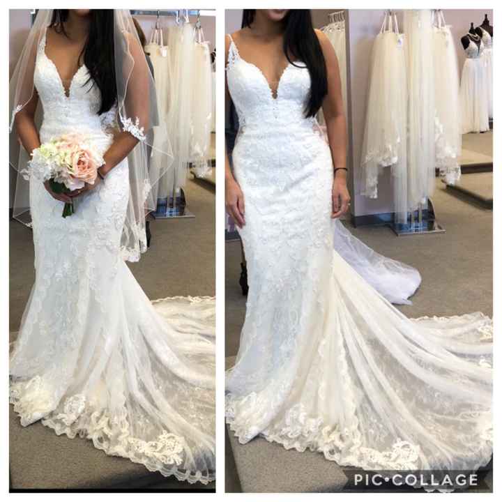 Said yes to the dress! - 1