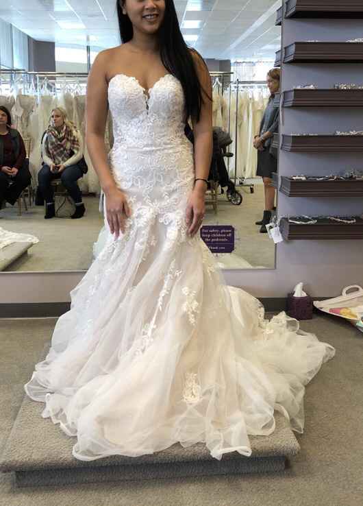 Said yes to the dress! - 2