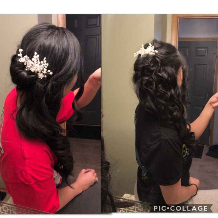 Second hair trial with the same stylist - 1