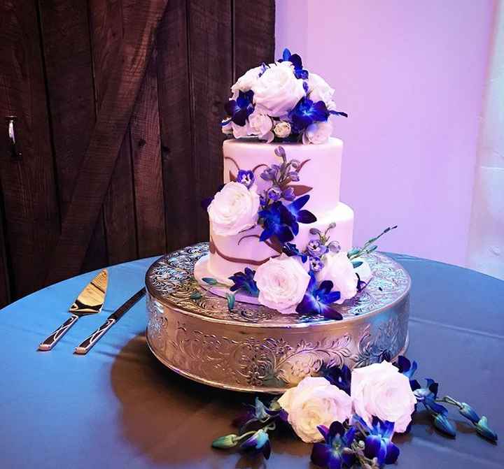 Anyone having one of the tiers fake for cake? - 1