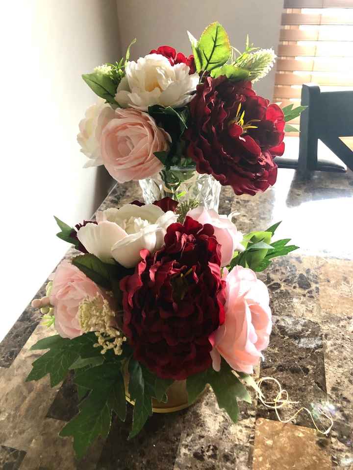 Extra greenery to centerpieces or no? - 1