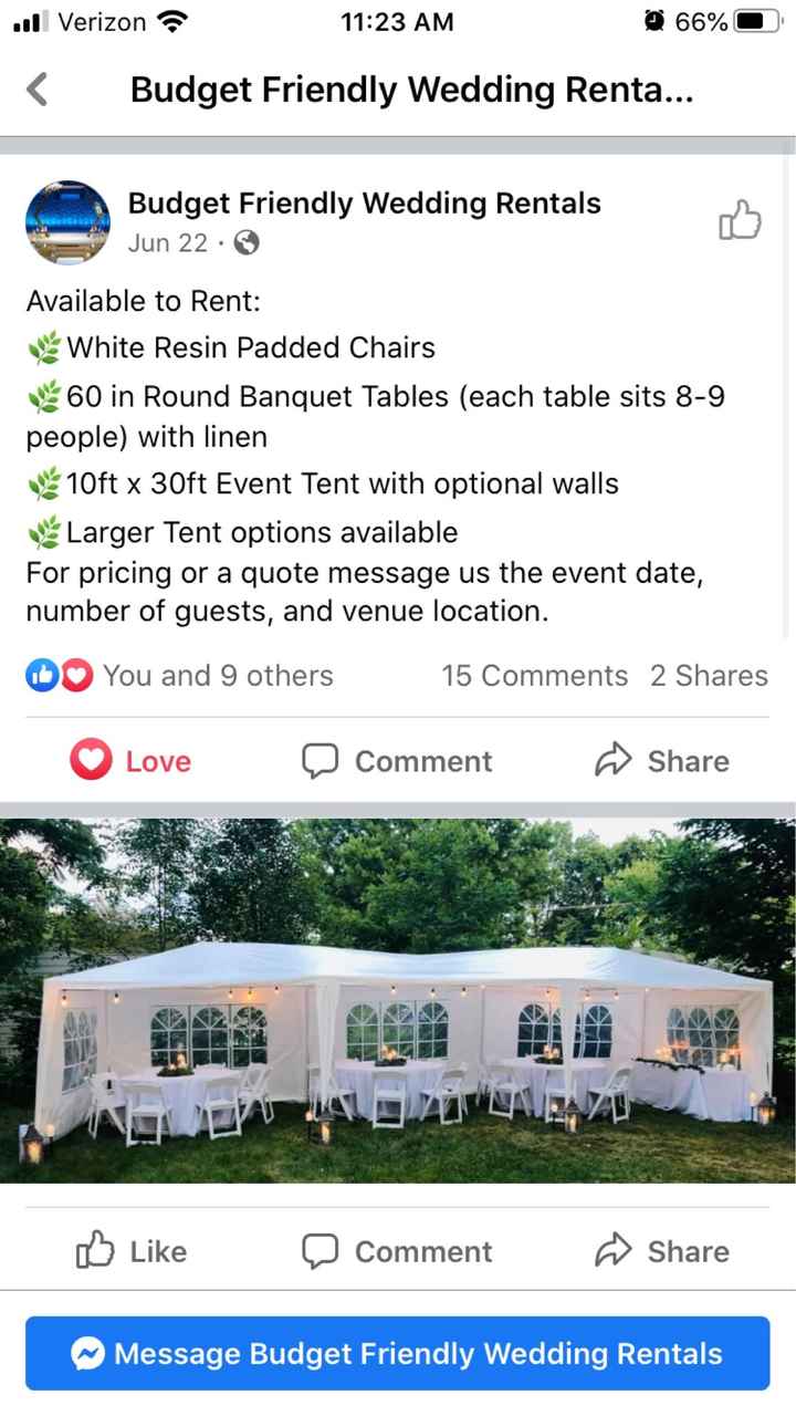 Fall brides with backyard weddings - 1