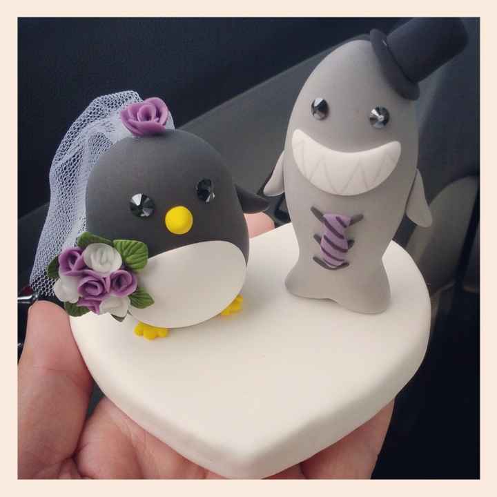 Cake topper is on the way!  UPDATE - IT'S HERE!