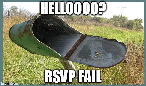 9 days until the RSVP deadline