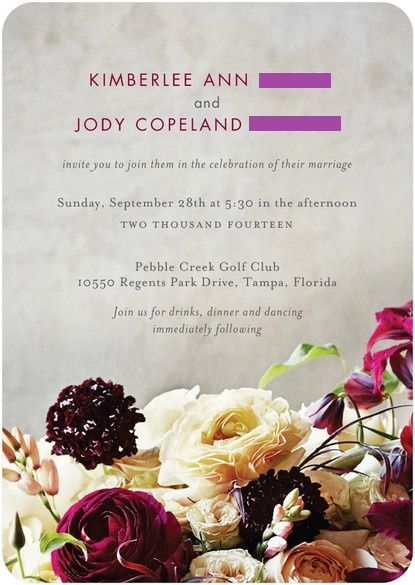 My invites came in!! PICS