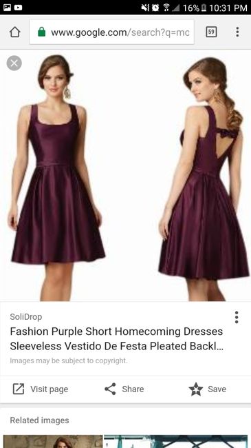 Bridesmaid's Dresses!