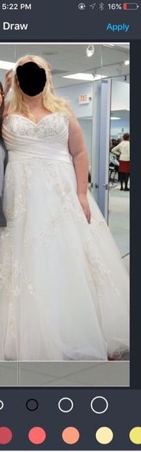 Said yes to the dress!