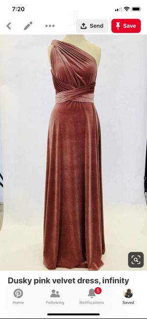 Bridesmaid Dresses - velvet 2