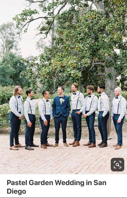 What are your groomsmen wearing? 2