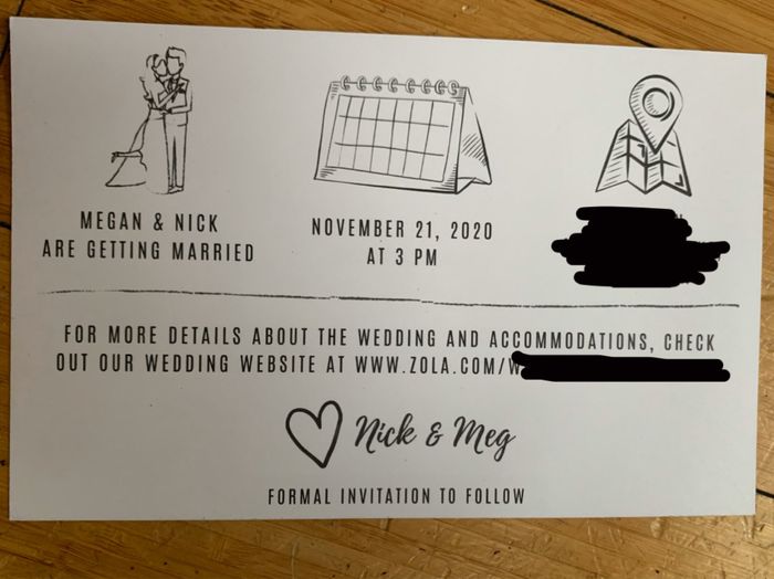 Hand-addressing Save the Date Envelopes 2