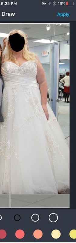 Said yes to the dress!