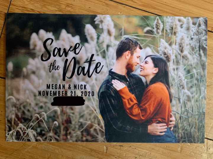 Hand-addressing Save the Date Envelopes - 2