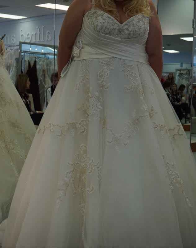 Said yes to the dress!