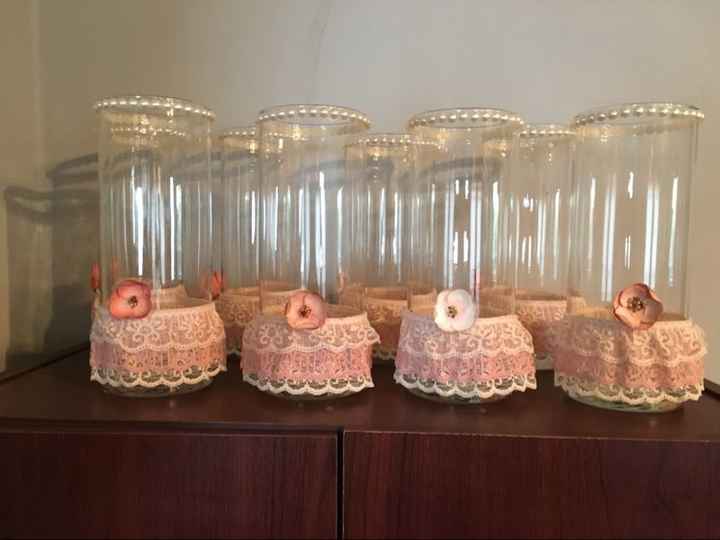 DIY centerpieces