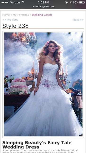 Wedding dress shopping