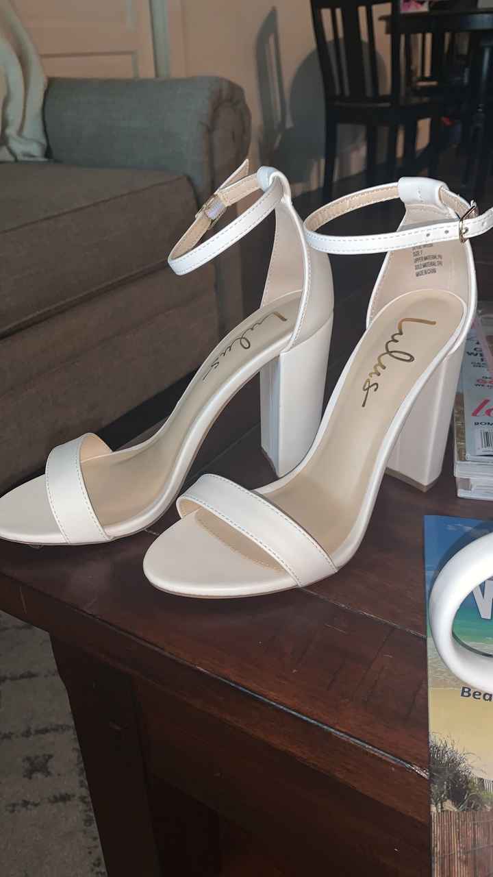 Tips to break in wedding shoes! - 1