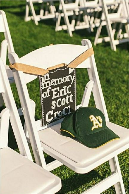 Remembering someone passed at the wedding