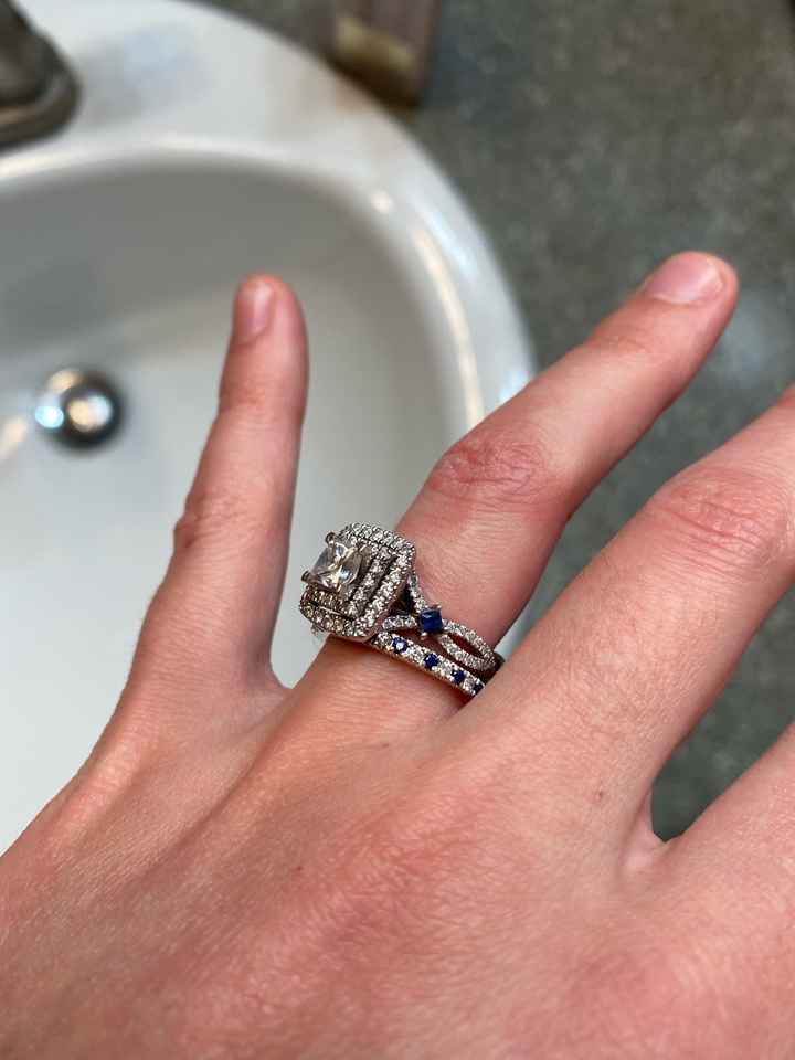 Sapphires as wedding rings! - 1