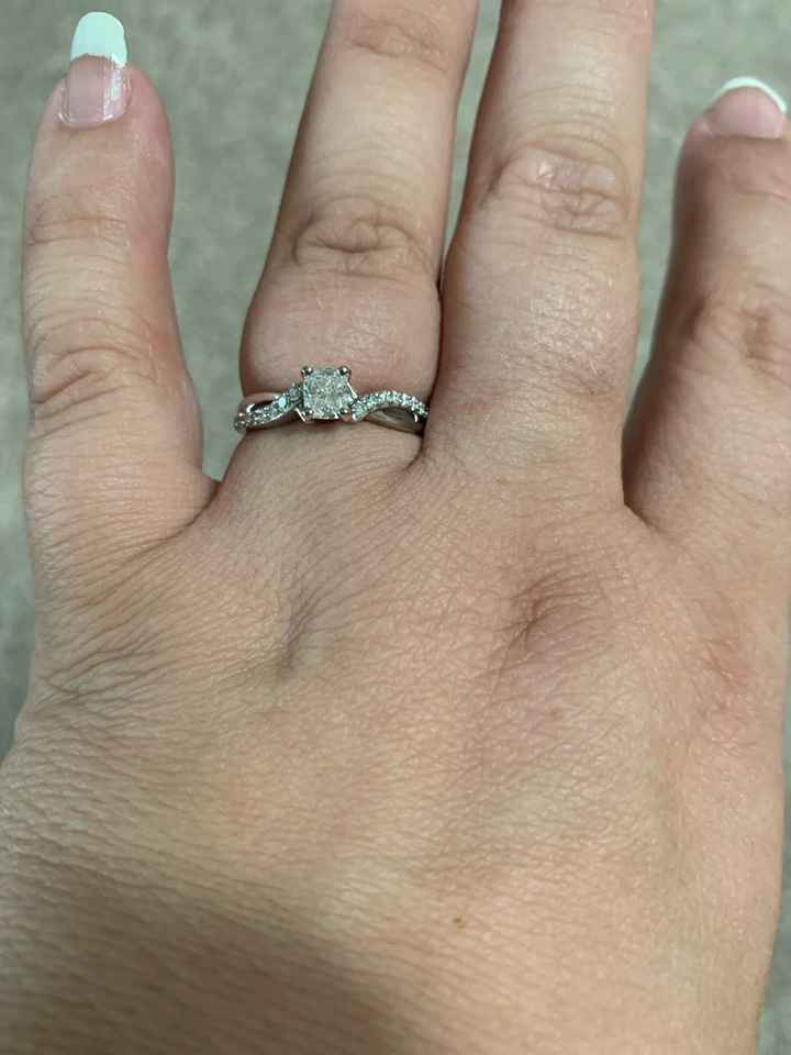 Did you pick your ring or were you completely surprised? - 1