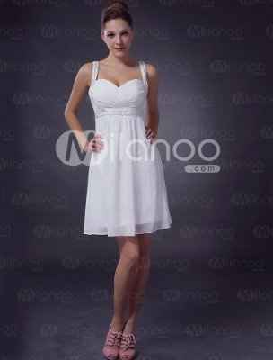 little white plus size dress