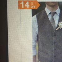 Long Bridesmaid Dresses and Groom and Groomsmen in suspenders and/or vest