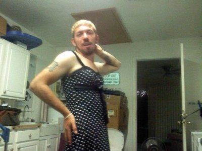 POST pics of your dress, your flowers, your man,  friend lighting cig of a tiki torch & your boobs!