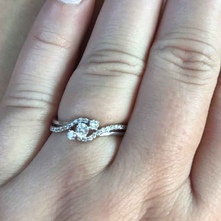 Half carat engagement ring too 2025 small