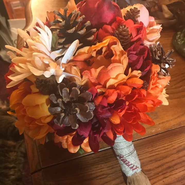  Can i see your diy bouquets? Fall wedding - 1