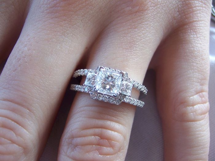 We haven't seen any BLING in a while!  Show off your rings!