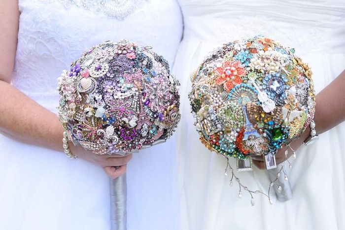  Brooch Bouquet and Boutonniere - 1