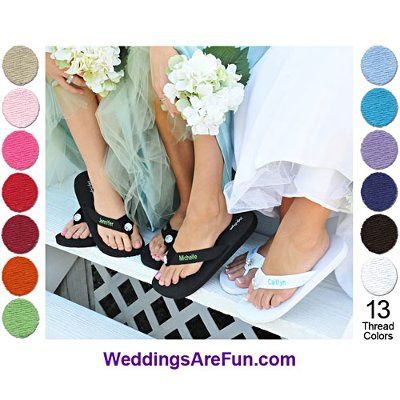 Personalized Flip Flops