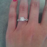 Show me your RING...engagement and/or wedding band :)