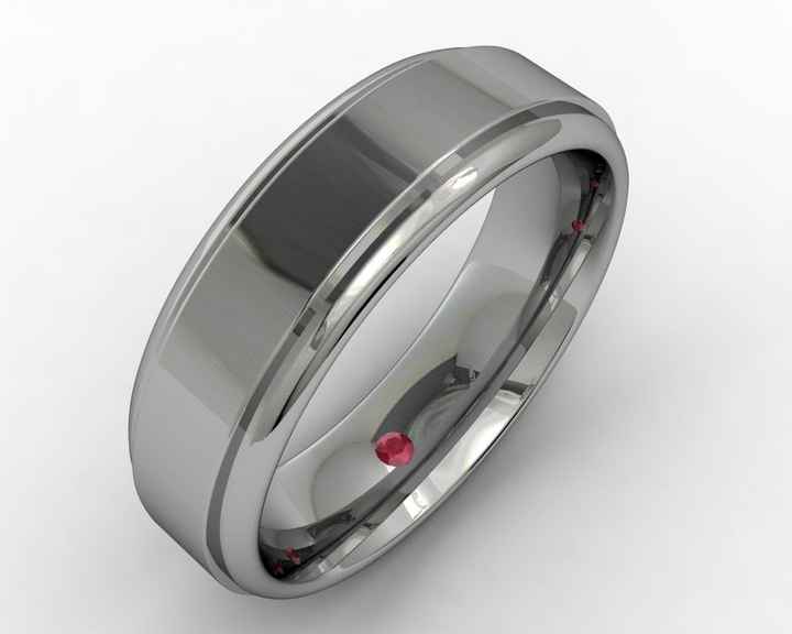 His ring is here!