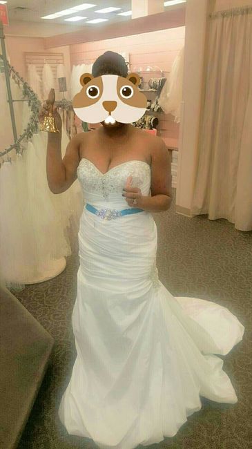 Show off your dress!!