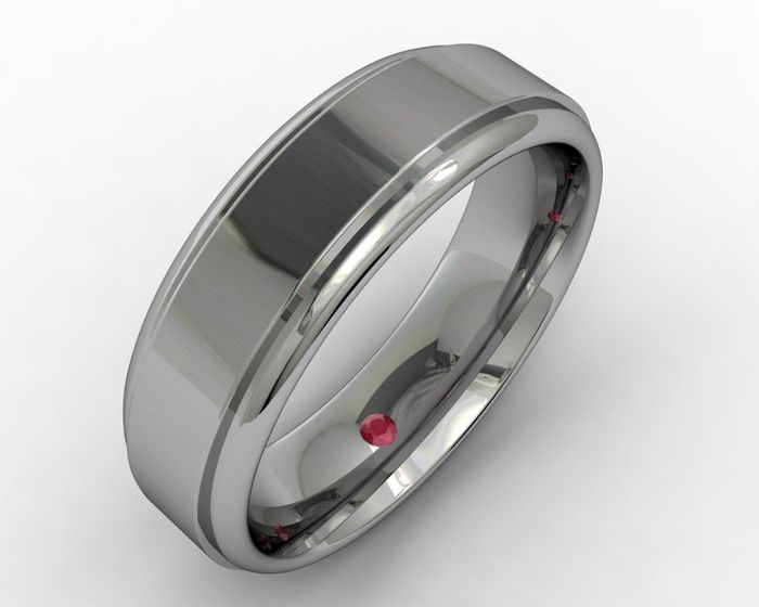 His ring is here!