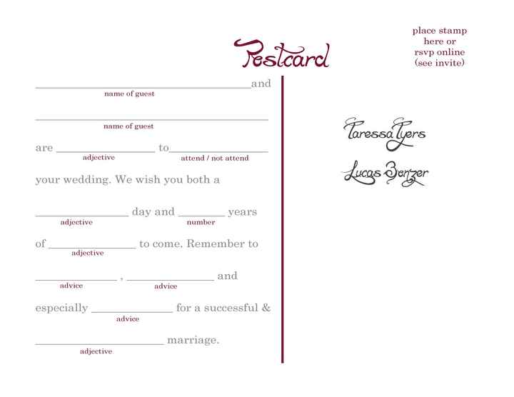 Wedding invitation advice ::PIC INCLUDED:: update :)